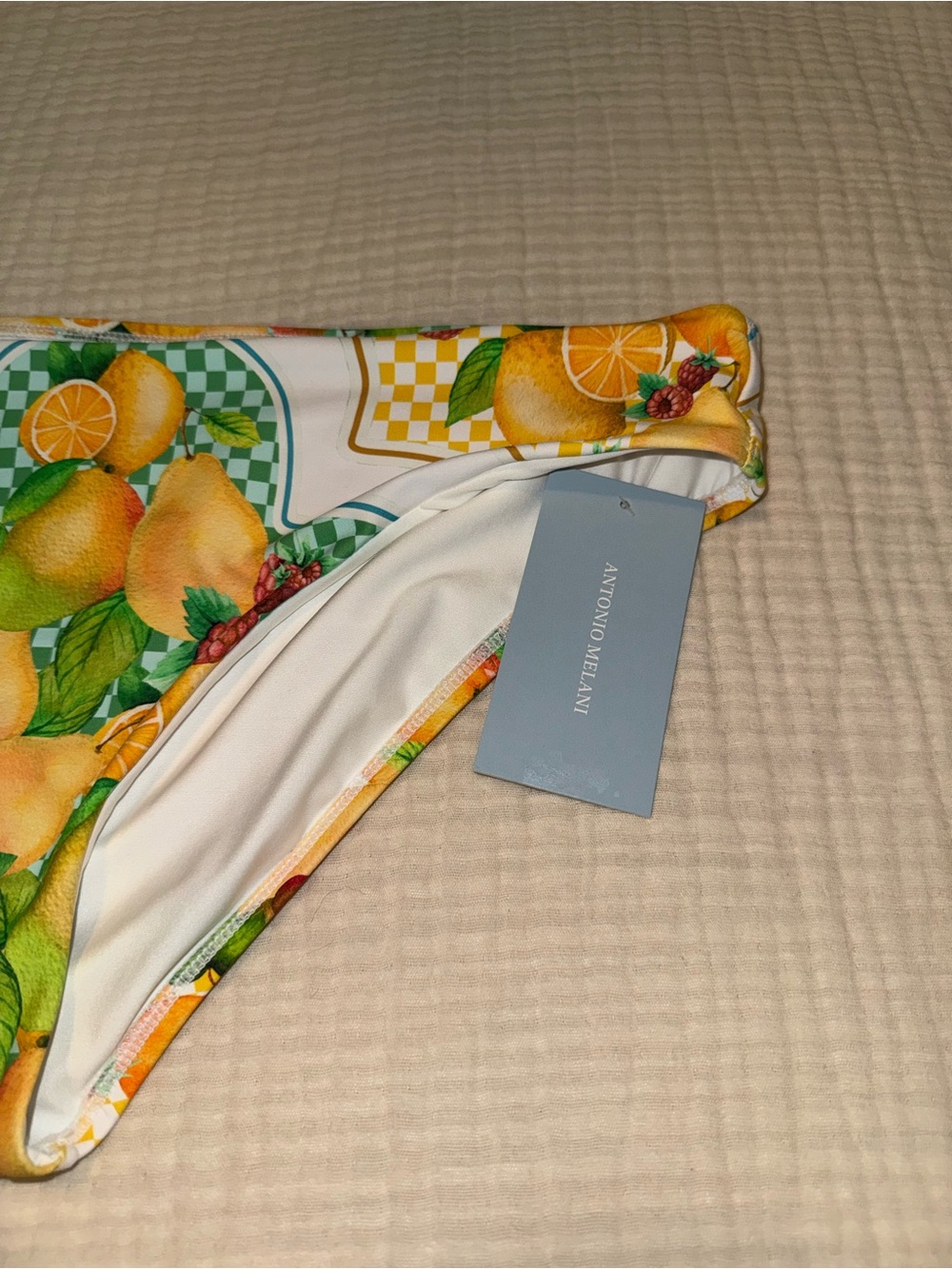 🍋 Citrus Babe Bikini Bottoms – Italian Summer Vibes. NWT - Picture 4 of 7